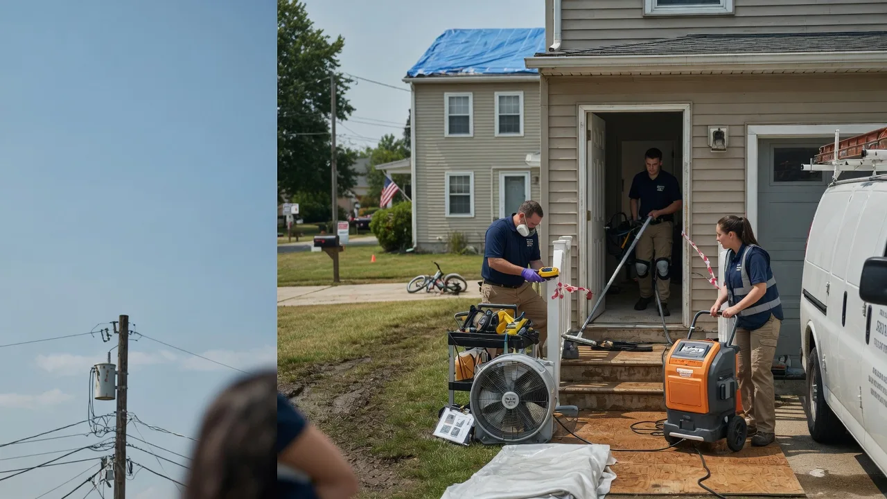 Water Damage Repair in Ford, WA near me